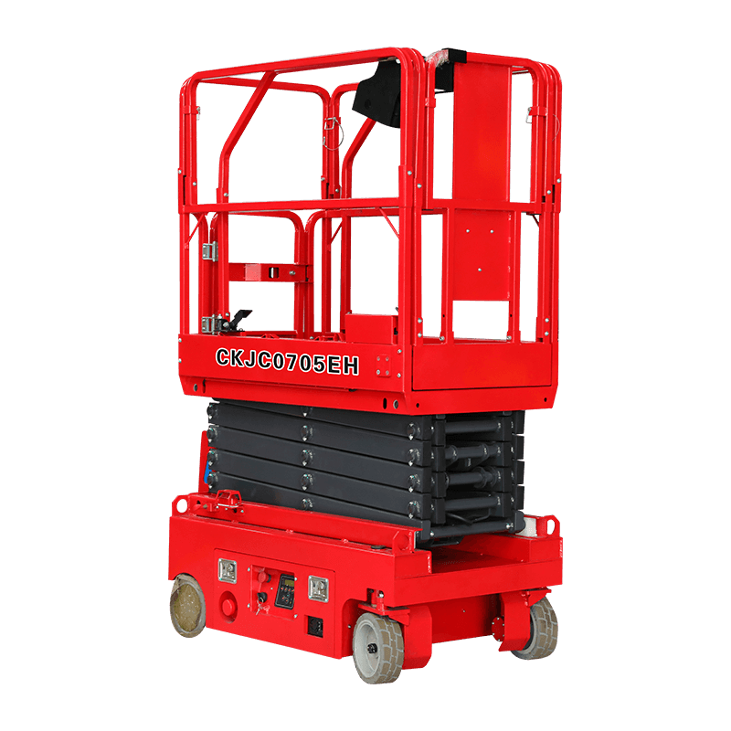 CKJC0705EH CKJC0604EH CKJC0503EH Mini Elektrisk Hydraulisk styrning Mobil saxlyft 